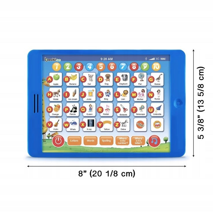 Kids Educational Tablet Mini iPad Interactive Learning Letters Words Music Manufacturer code 338/H11