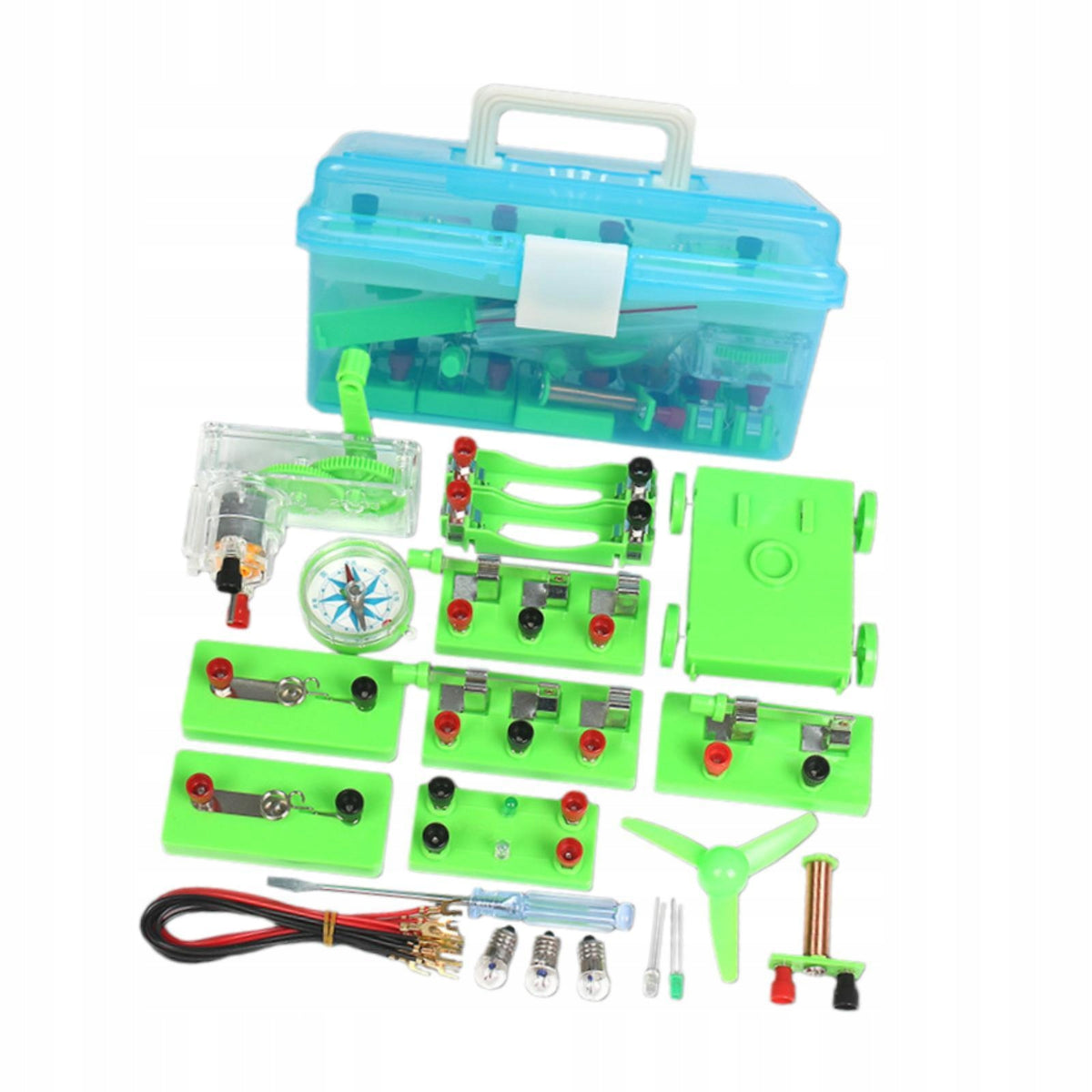 Kids Electricity Circuit Learning Kits Crafts Building Circuits Toy for Packaging status original