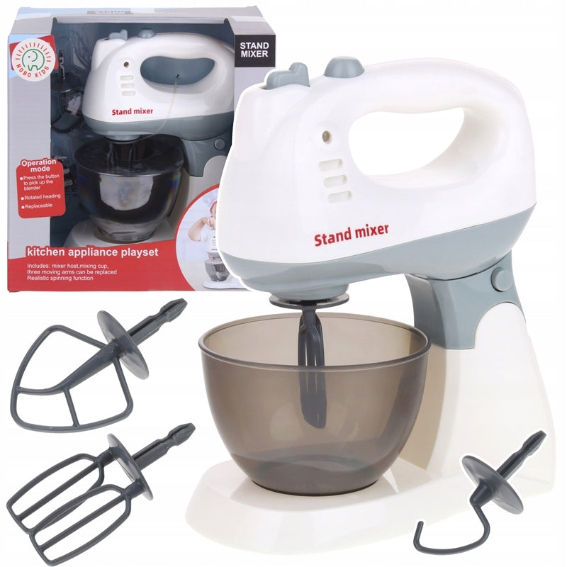 Kids Food Processor Function Mixer with Interchangeable Tips + Sound
