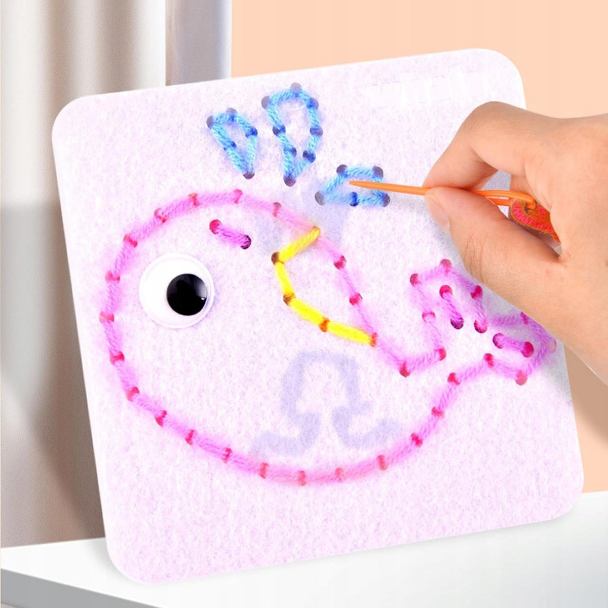 Kids Sewing Kit 12pcs DIY Crafts Educational Gift Brand no brand