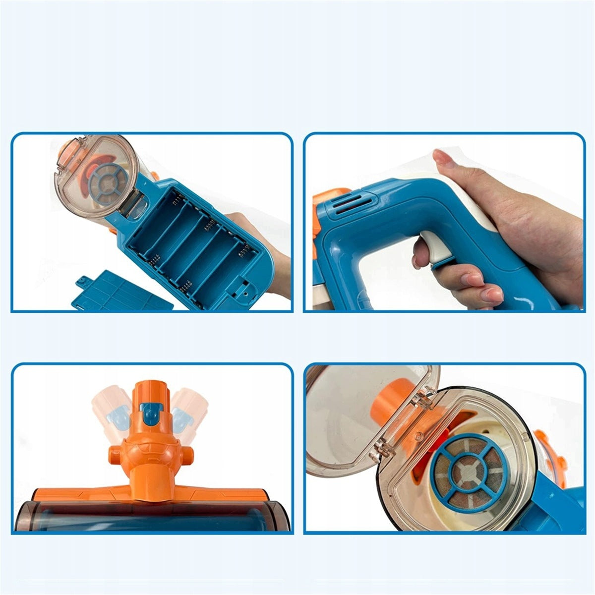 Kids Toy Vacuum Cleaner with 3 Tips for Learning to Clean Brand Bedee