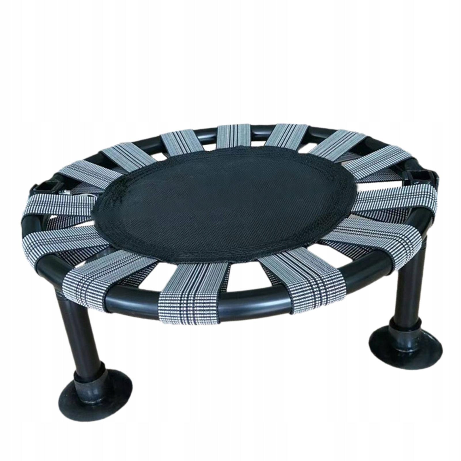 Kids Trampoline with Rubber Foot Pads Steel Tube Jumping Bed Silent Packaging status no packaging