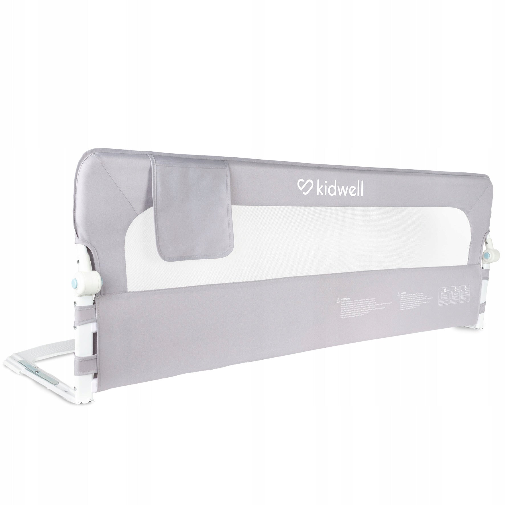Kidwell Protective barrier for bed CORI 150 cm GREY child safety Manufacturer code BALOCOR01A0