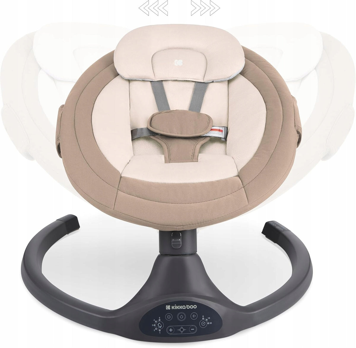 Kikka boo rocker Codie electric Bluetooth swing, Beige