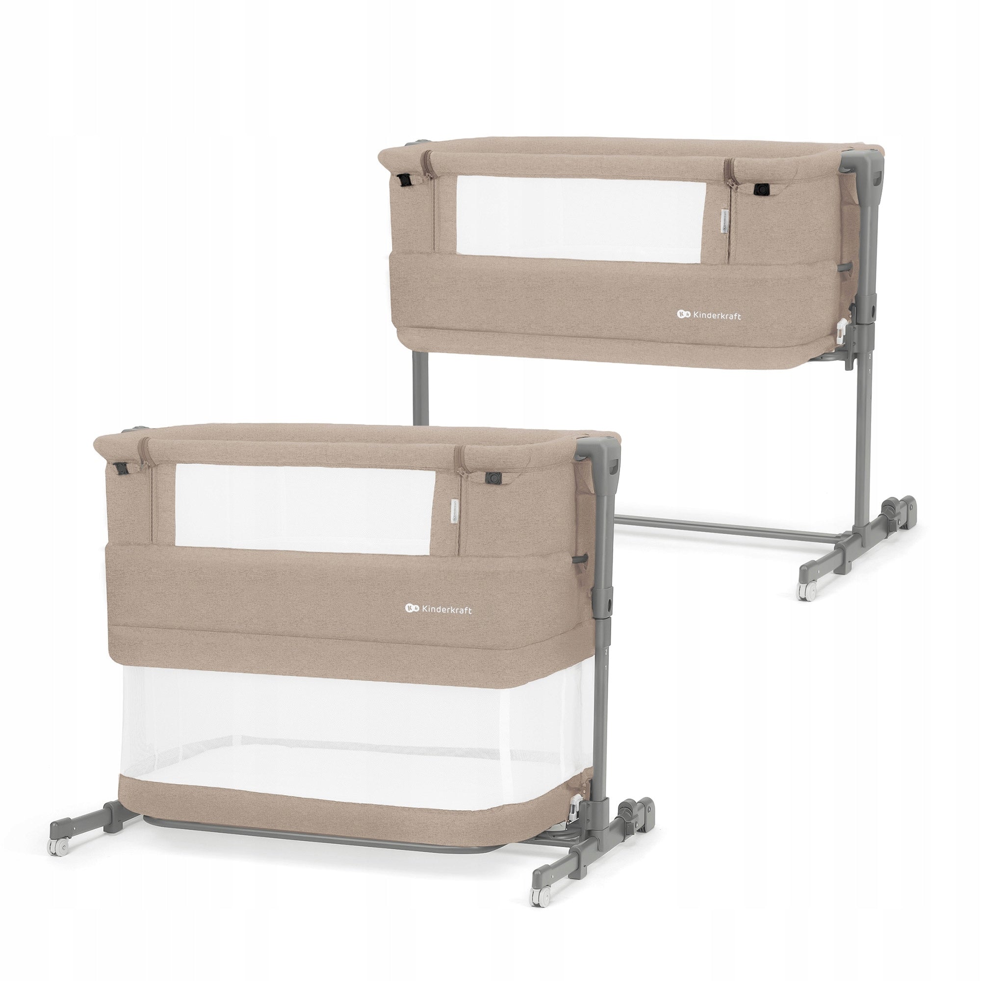 Kinderkraft Cot NESTE GROW Beige