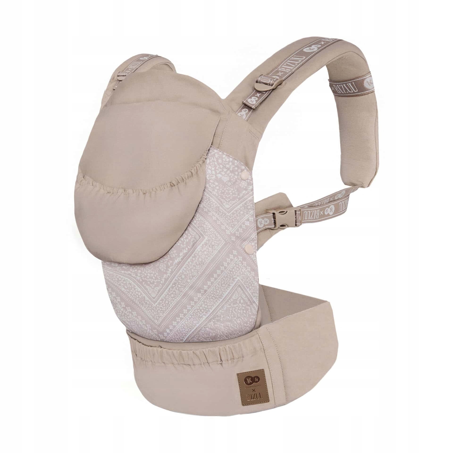 Kinderkraft HUGGY - Ergonomic Carrier | WHISPER DUNE BIZUU Manufacturer code KNHUGG00BEGBI00