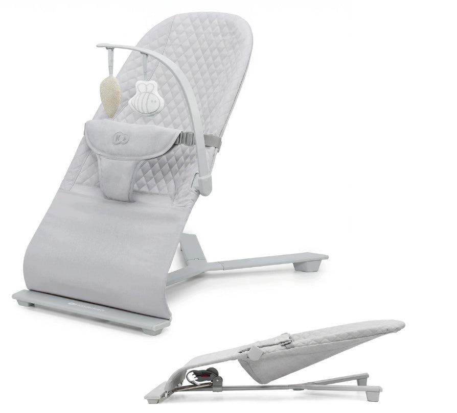 Kinderkraft Mimi - baby rocker lounger | Light Grey
