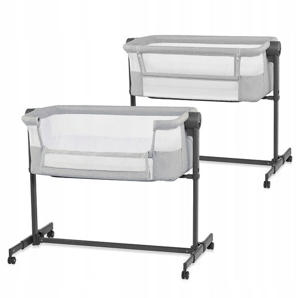 Kinderkraft NESTEE UP 2 Cot Delivery 2in1 Grey Dark Frame Manufacturer code KLNEE002LGR0000