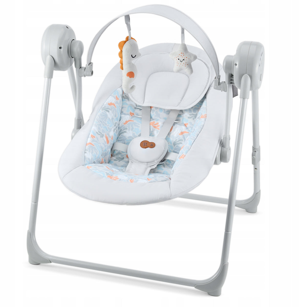 Kinderkraft SWINGEE lehátko - hojdačka elektrické - Grey