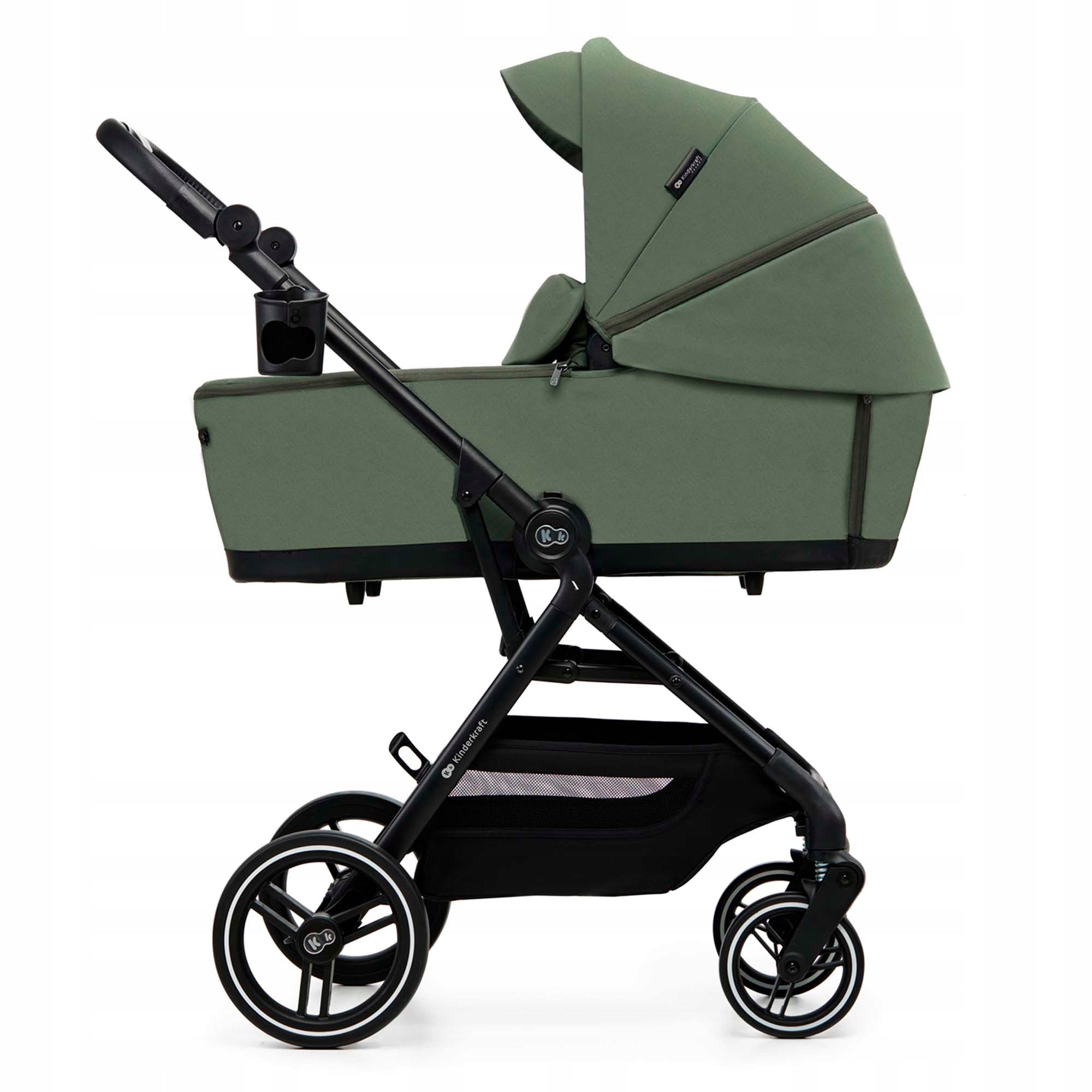 Kinderkraft Stroller 3in1 Stroller up to 22 kg Gondola Accessories YOXI Green Brand Kinderkraft