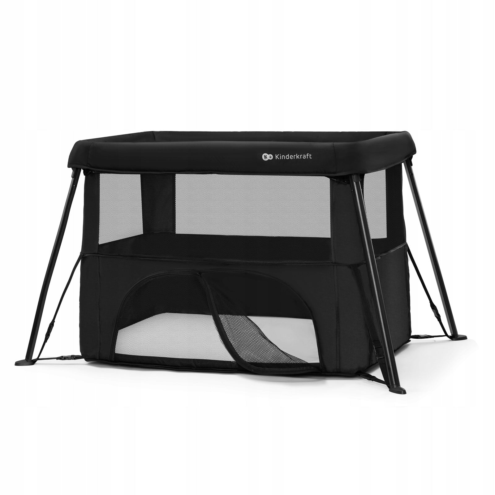 Kinderkraft Travel Cot for Children and Infants 3in1 CAMI Black Brand Kinderkraft