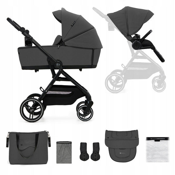 Kinderkraft Yoxi Trolley Deep-Walk 2in1 Moonlight Grey Brand Kinderkraft