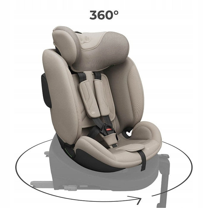 Kinderkraft i-Fix Endura Safe Car Seat 61-150 cm ~9-36 kg Beige Manufacturer code KCIFEN00BEG0000