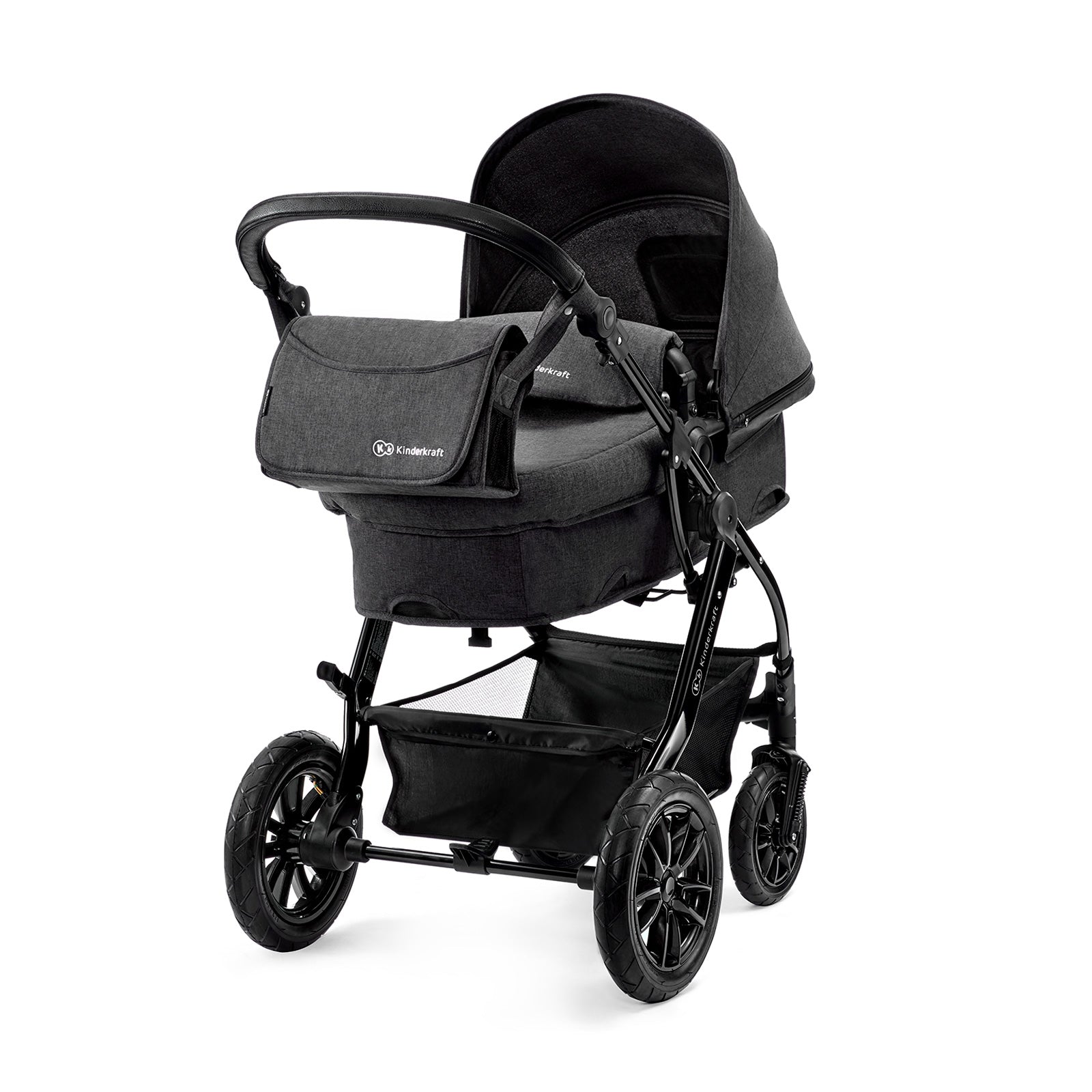 Kinderkraft multifunctional stroller for children gondola seat 3in1 MOOV black