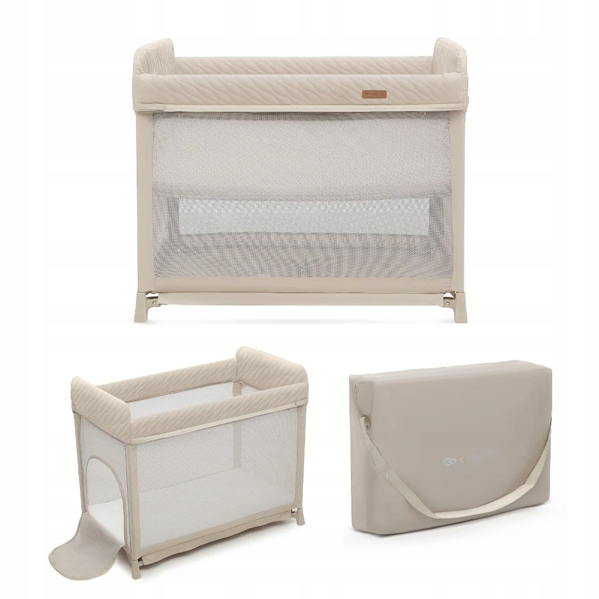 Kinderkraft travel cot MOON DREAM Beige Brand Kinderkraft