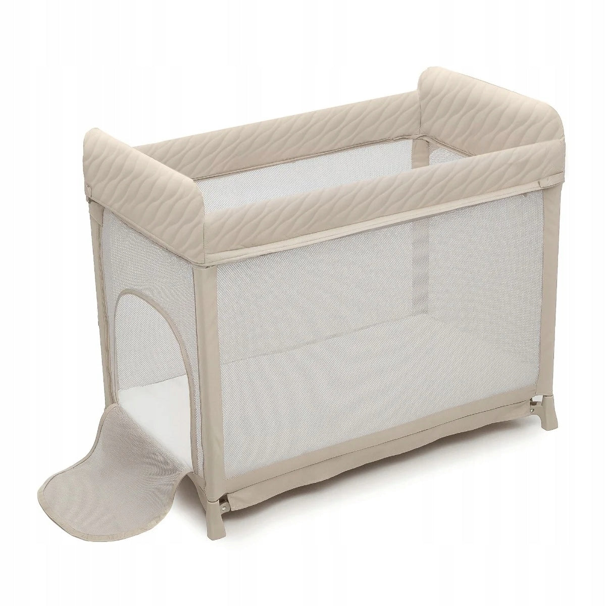 Kinderkraft travel cot MOON DREAM Beige Manufacturer code KLMODR00BEG3000