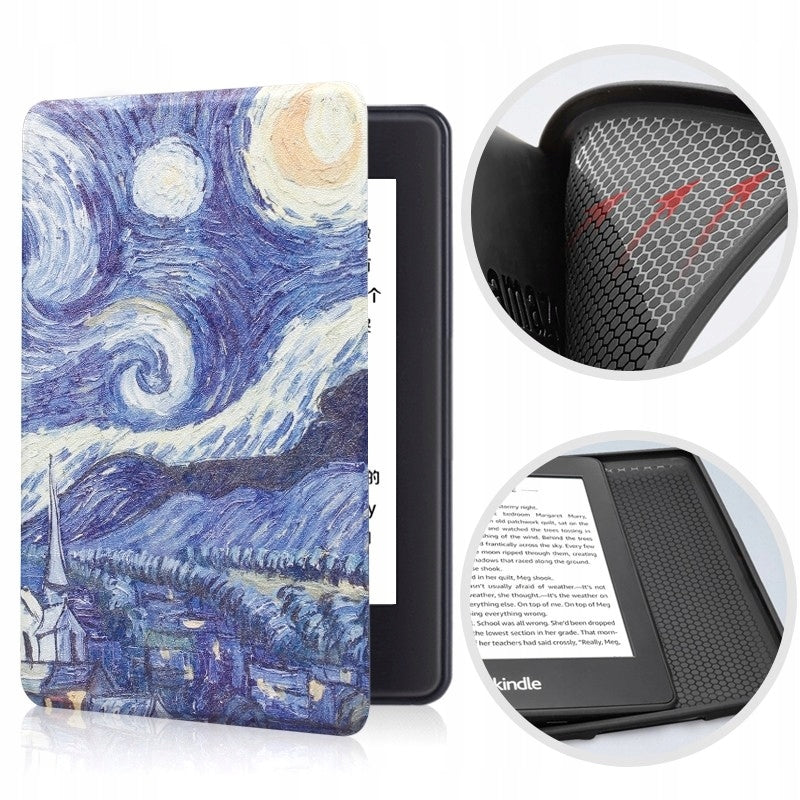 Kindle 11 Touch Case (11th Generation) Silicone Back Patterns 12 Painting