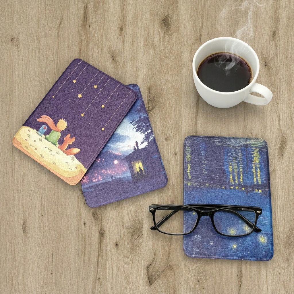 Kindle Paperwhite 6 Case (12th Generation) Silicone Back 7" 24 Starry Night Packaging status original