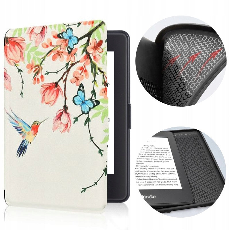Kindle Paperwhite Case 1/2/3 Silicone Back Patterns 40 Hummingbird