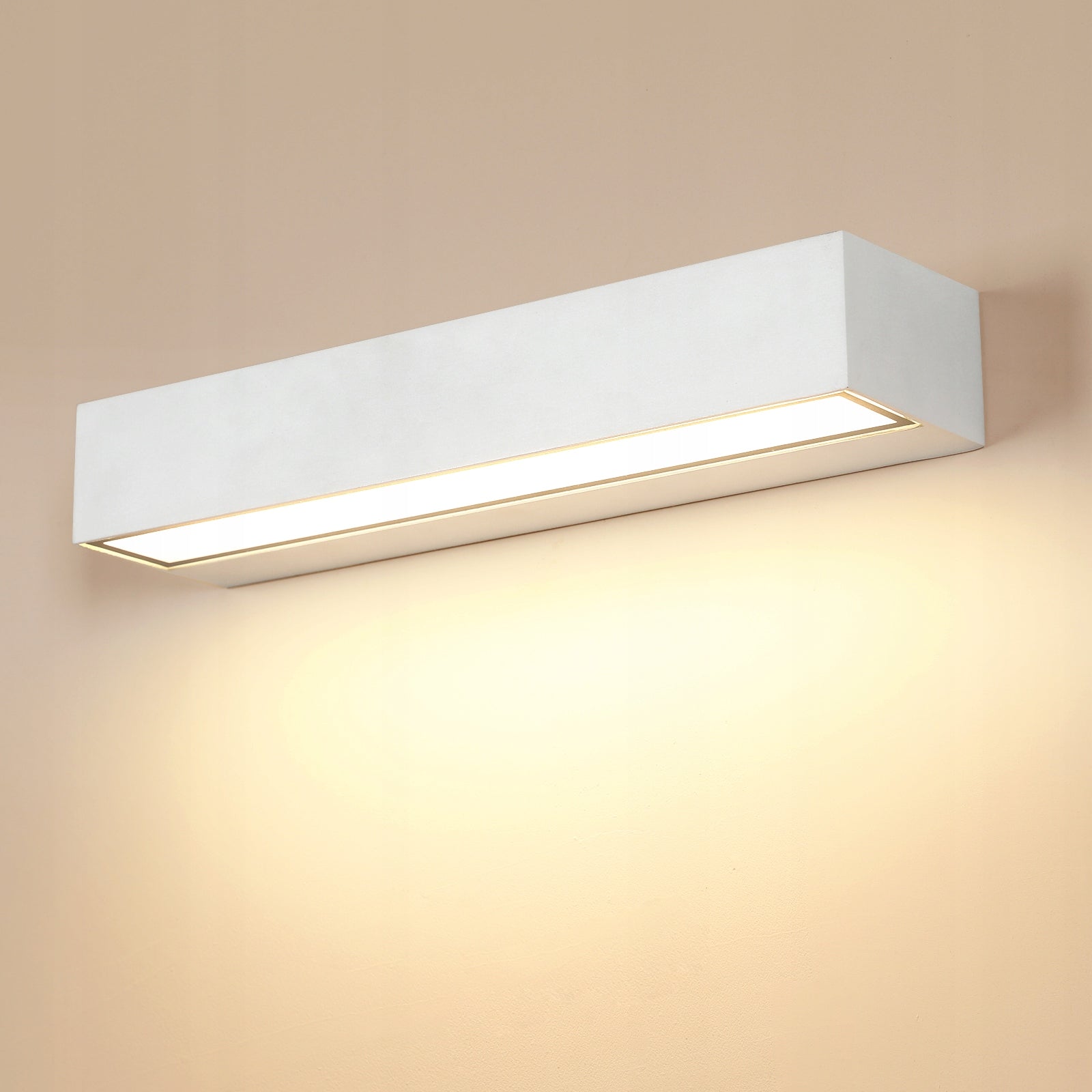Kinkiet Led Lampa Biały Wodoodporny Zewnetrzny Nowoczesny 16w 3000k IP65 Packaging status original