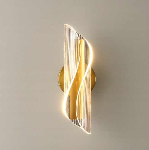 Kinkiet Led Lampa Scienna Zloty Loft Nowoczesny Do Sypialnia, Salonu 12w Manufacturer code CML-30918907-2