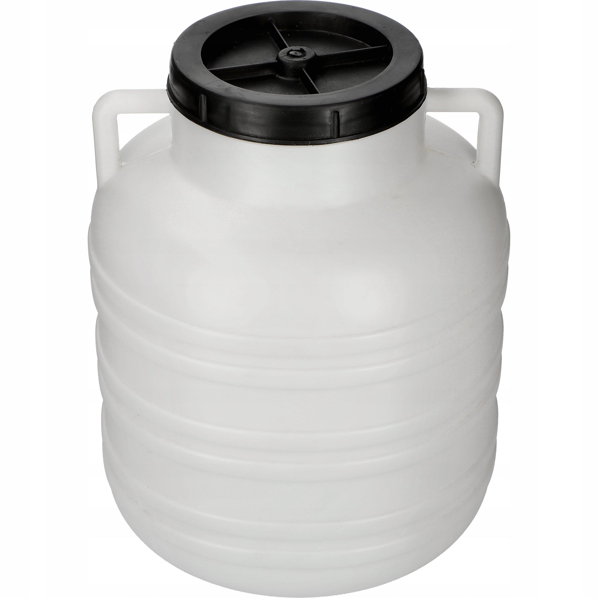 Kiszonka 20L Barrel - white, plastic handles for pickling cucumber cabbage