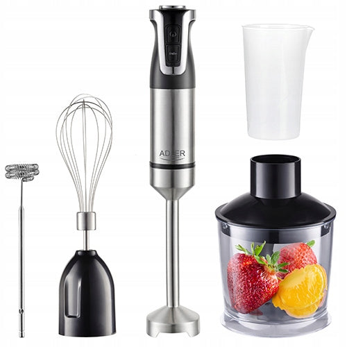 Kitchen Blender Handheld 1800W Turbo 20 Speed Settings Adler Packaging status original