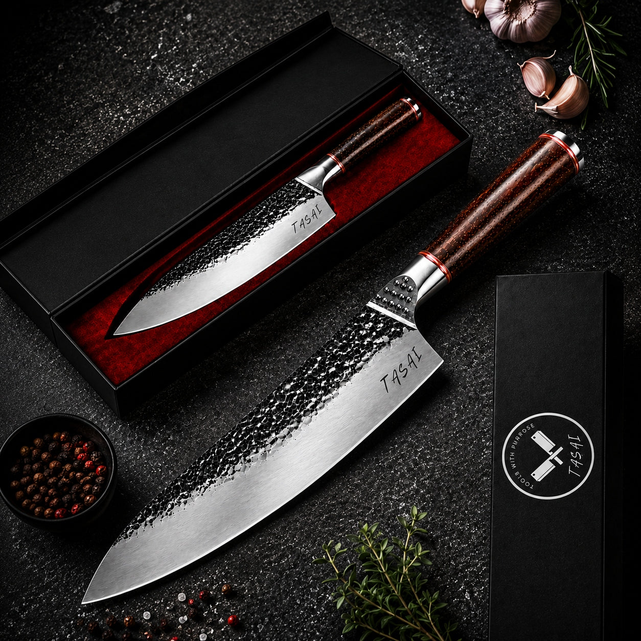 Kitchen Knife Japanese Chef SHARP TASAI 21 cm Manufacturer code NÓŻ KUCHENNY Tasai