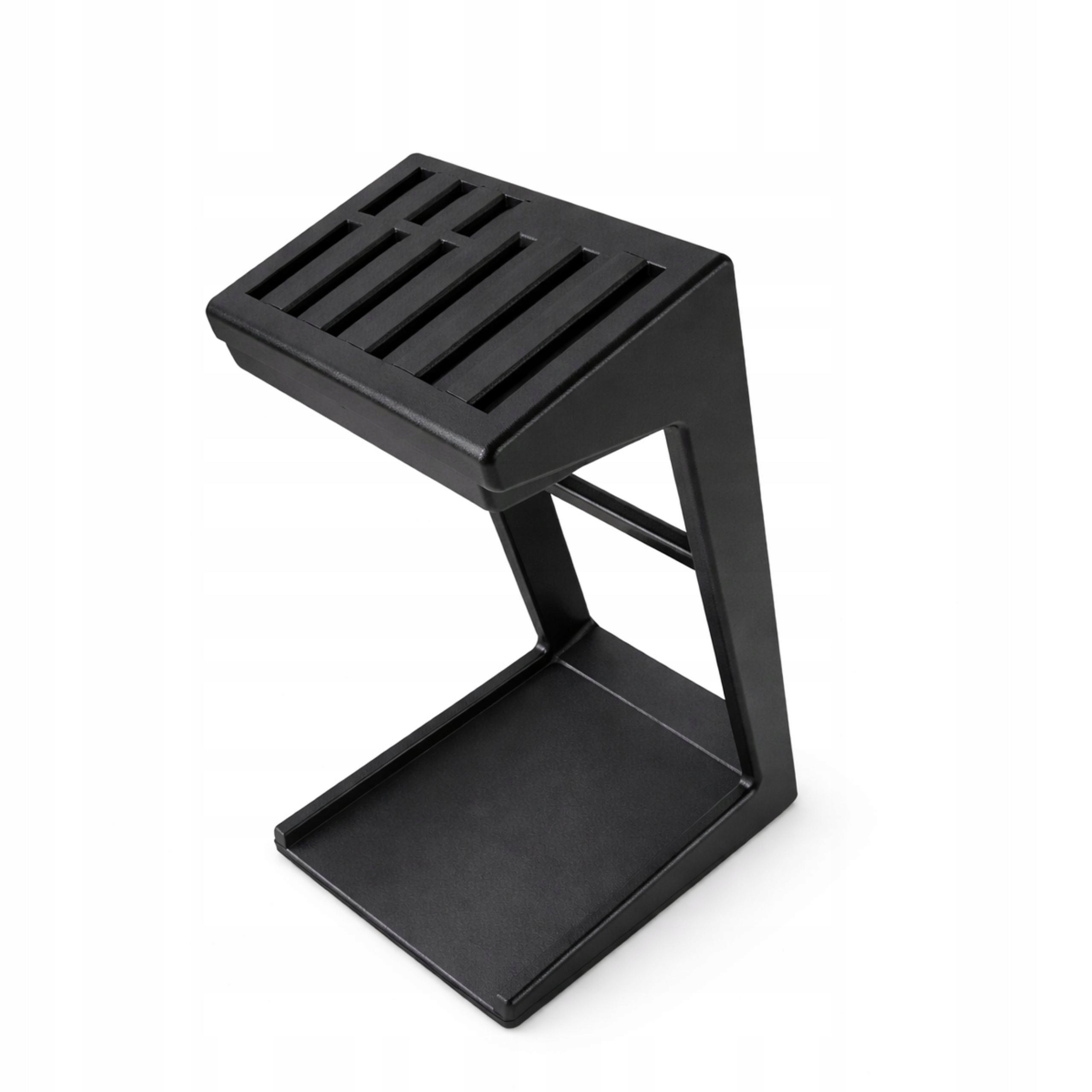 Kitchen Knife Rack Black Organizer for 9 Countertop Knives Brand no brand