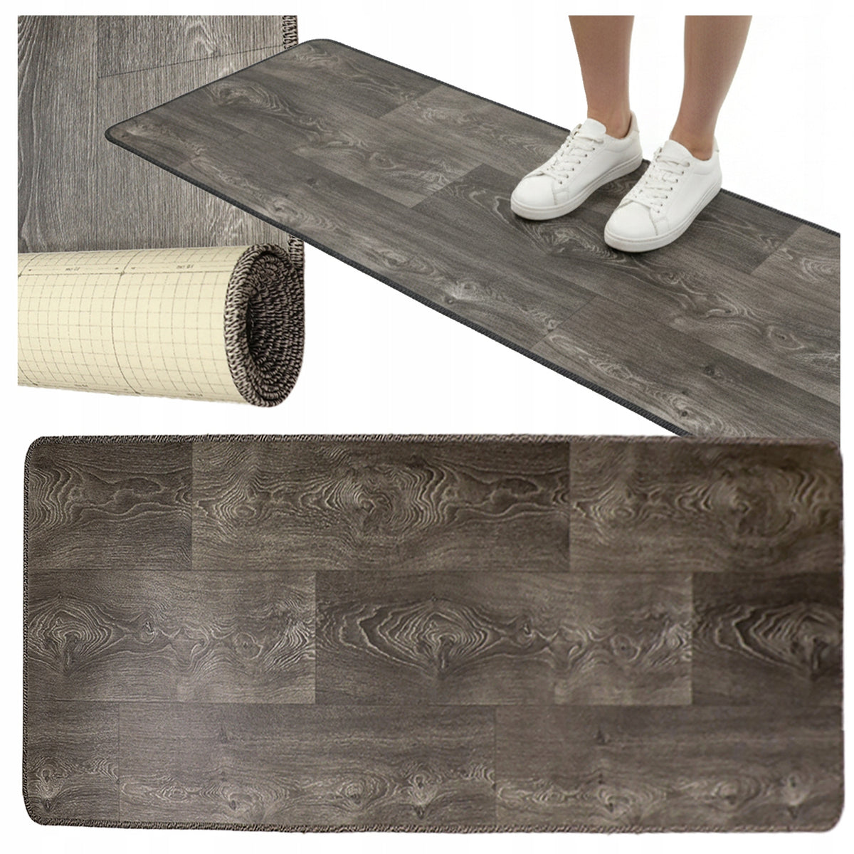 Kitchen Rug Kitchen Mat Floor Carpet Vinyl PVC 70x300 cm
