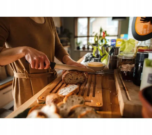Kitchen knife for bread Fiskars 1057538 Stainless steel 21cm Brand Fiskars
