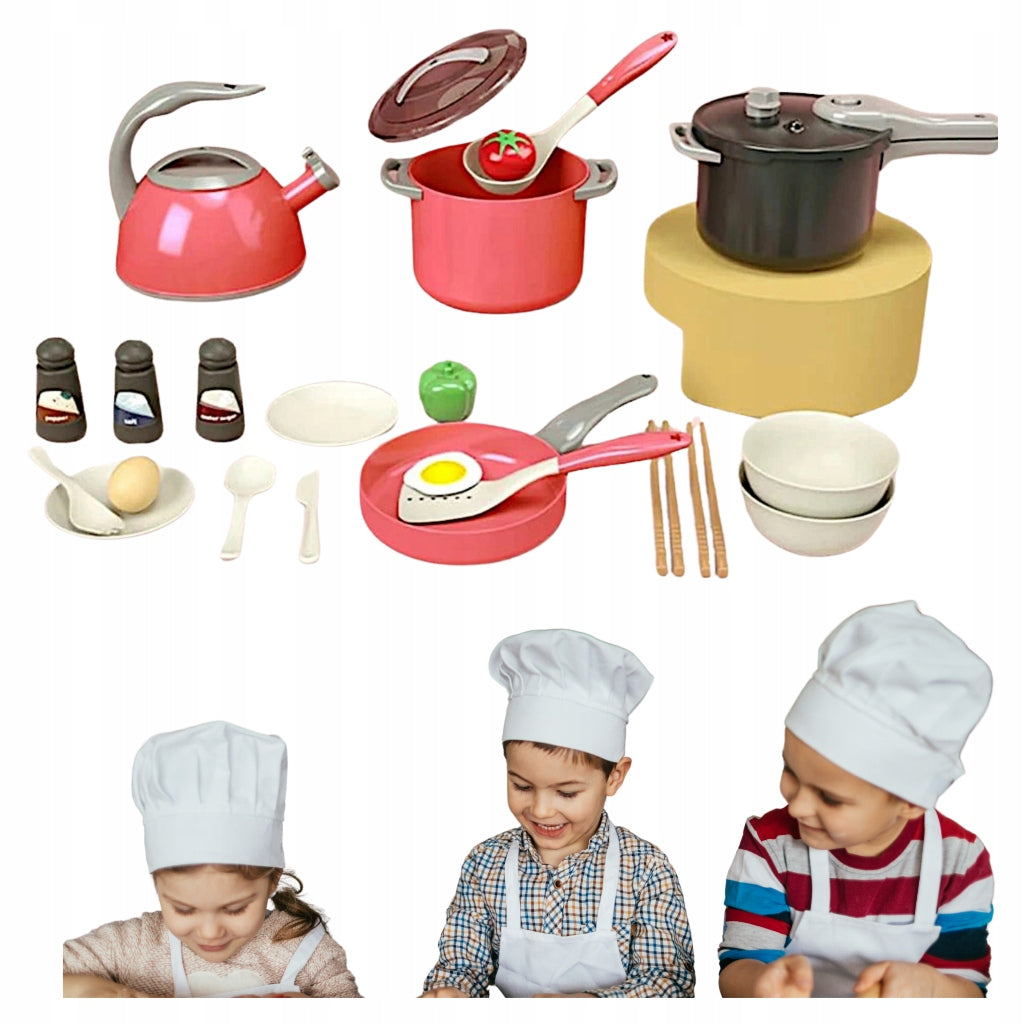 Kitchen set FOR CHILDREN toy dishes spices tableware LARGE SET Brand no brand