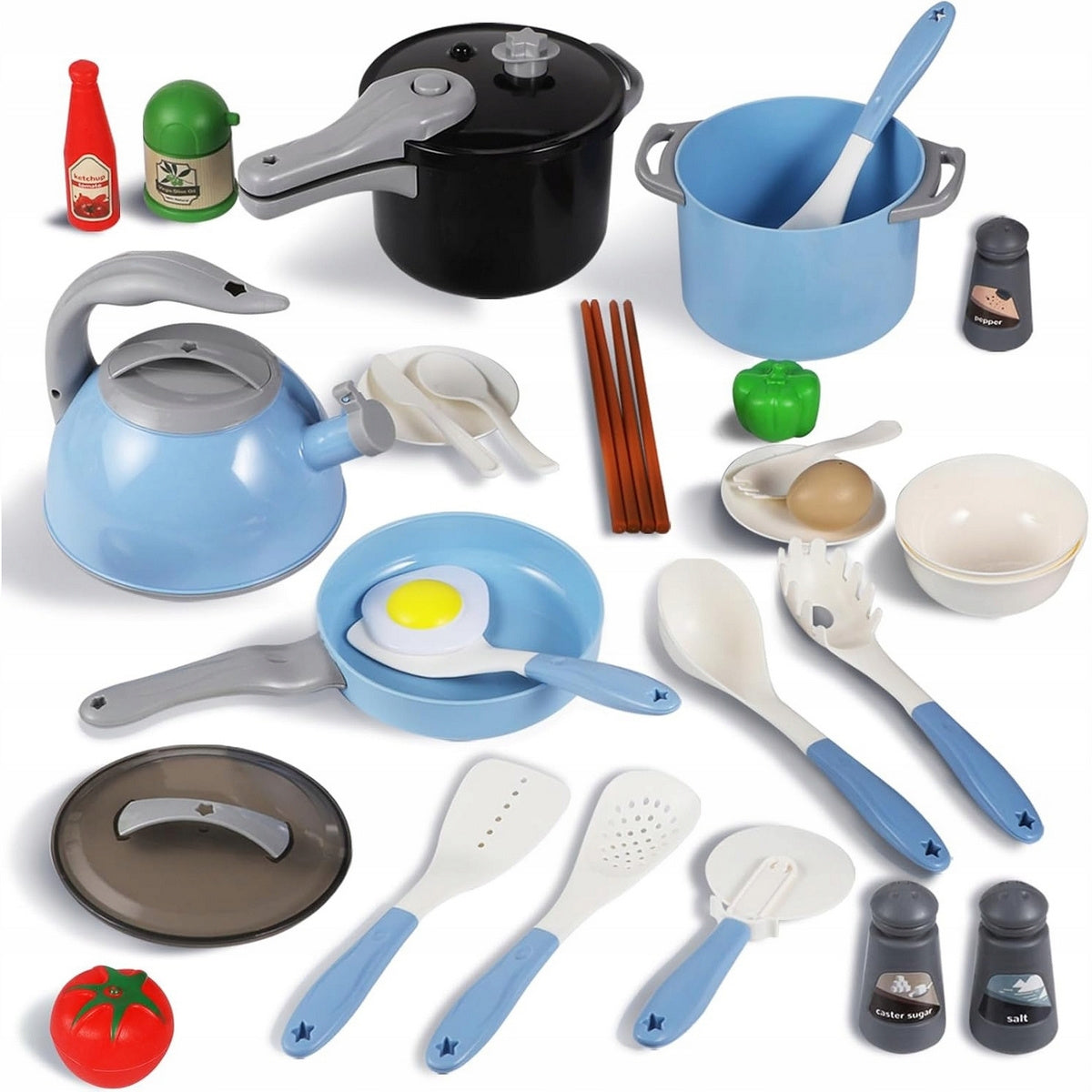 Kitchen set children's playware pots kettle frying pan kitchen Manufacturer code 28924