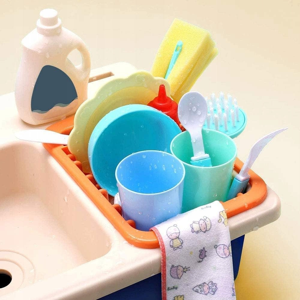 Kitchen sink for children 2in1 + stove WATER accessories 3+ Brand Doris