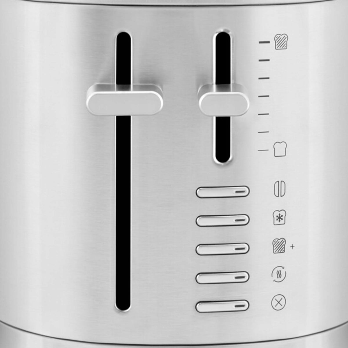 KitchenAid 5KMT2109ESX Toaster 2 slices, 7 levels, stainless steel Dominant color silver/gray
