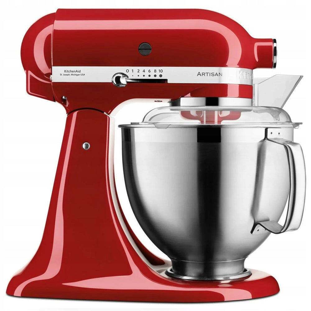 KitchenAid Artisan 5KSM185, food processor, royal red