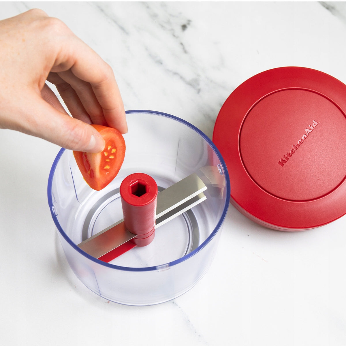 KitchenAid KQG153BXERA manual incisor 720 ml Empire Red Power 0 W