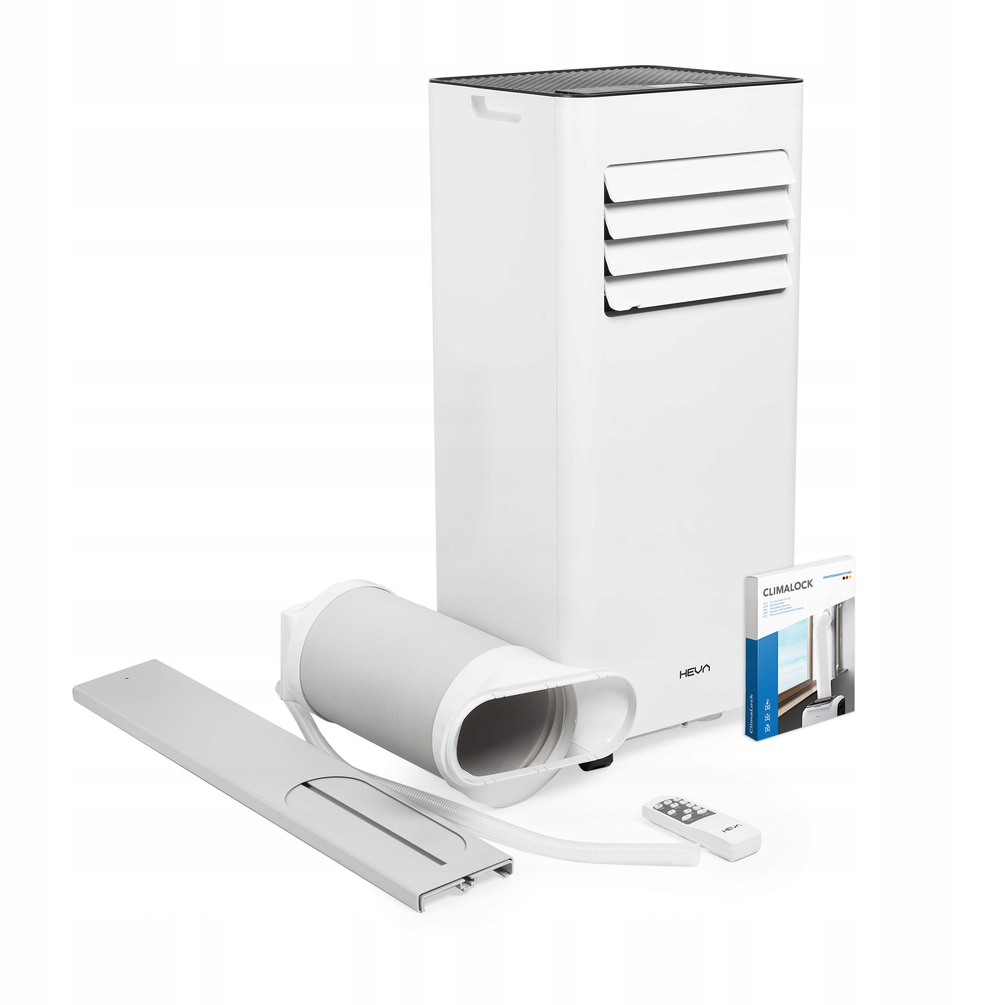 Klimatyzator przenośny cichy 3w1 HEVA RIVO 2,6kW WiFi osuszacz 24l 9000BTU Stan opakowania oryginalne
