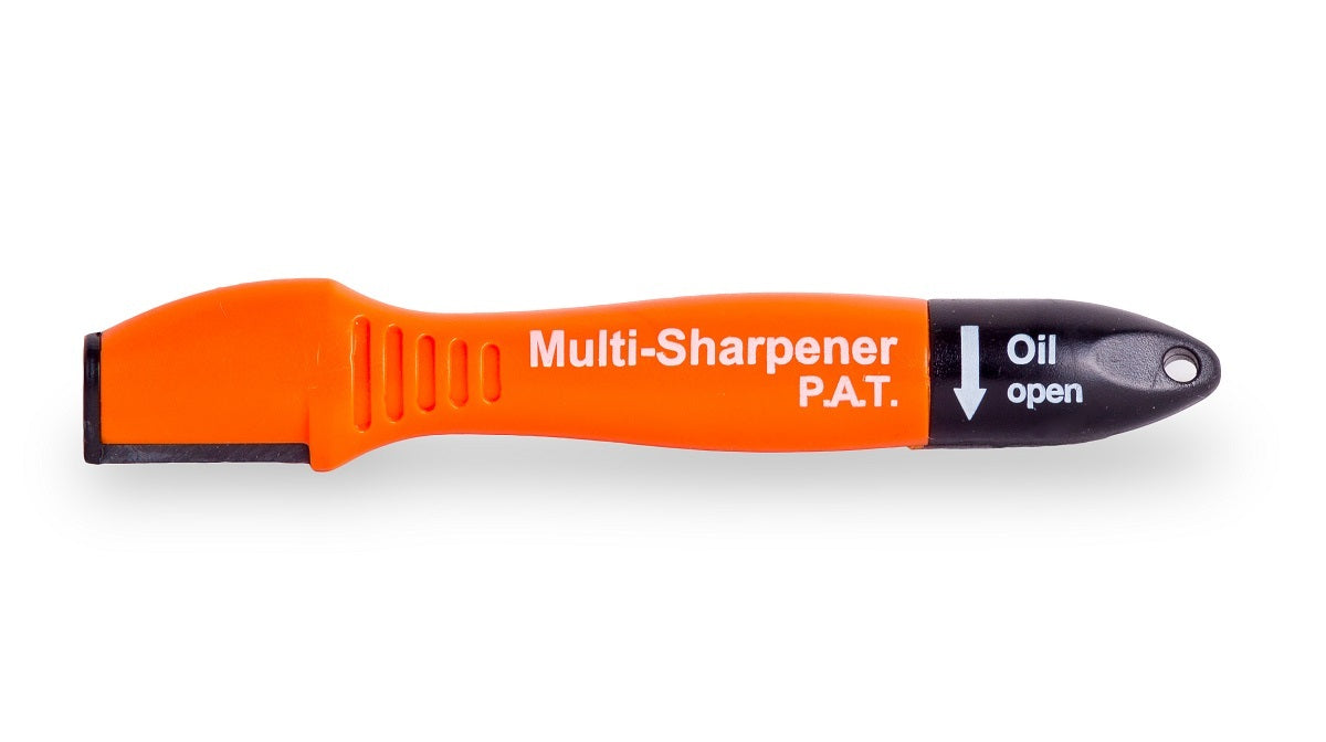 Knife PRUNER Sharpener Sharpening Scissors with Shark Oiler Packaging status original