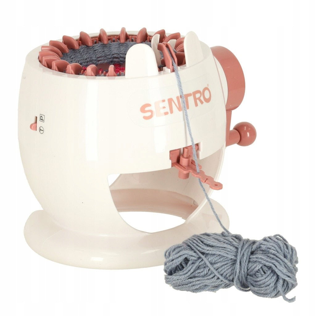 Knitting Weaving Sewing Machine 22-Needle Loom + 2 Balls Yarn Brand no brand