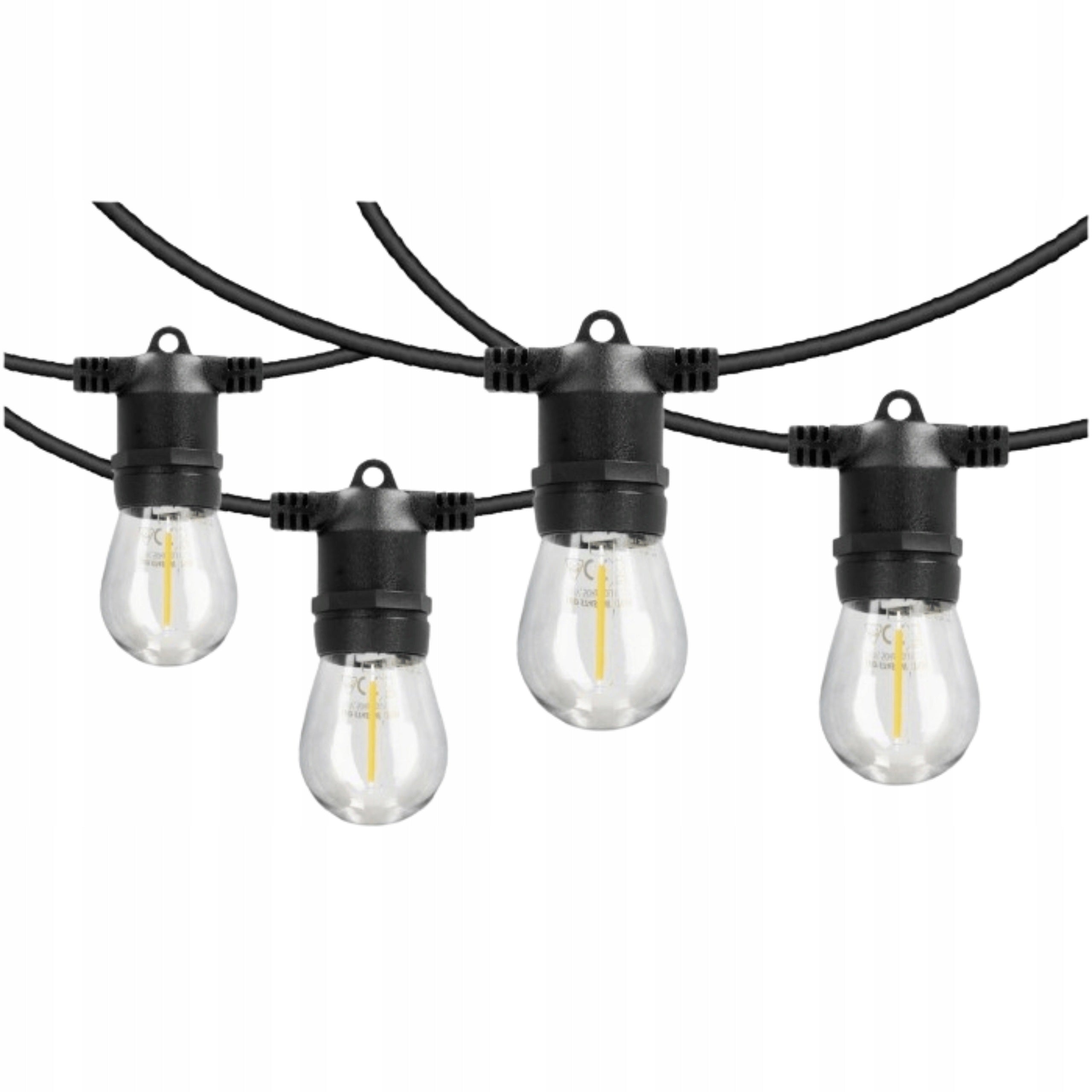Kobi LED Solar Garland 20 m STARLIGHT NEO 20xE27 LED2B 2700K IP54