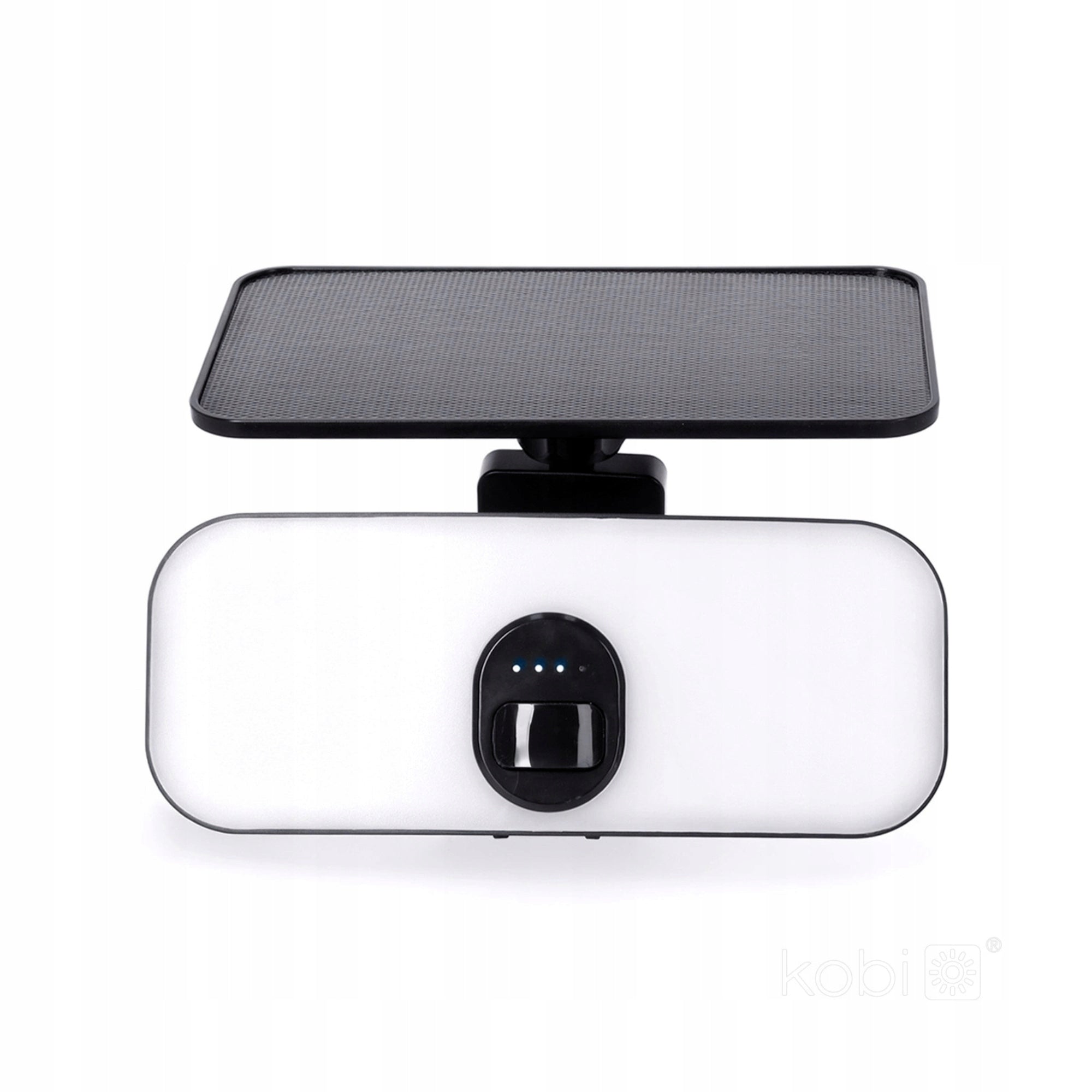Kobi Solar Floodlight PHOENIX Black 13W 1400lm 4000K IP65 Sensor Packaging status original