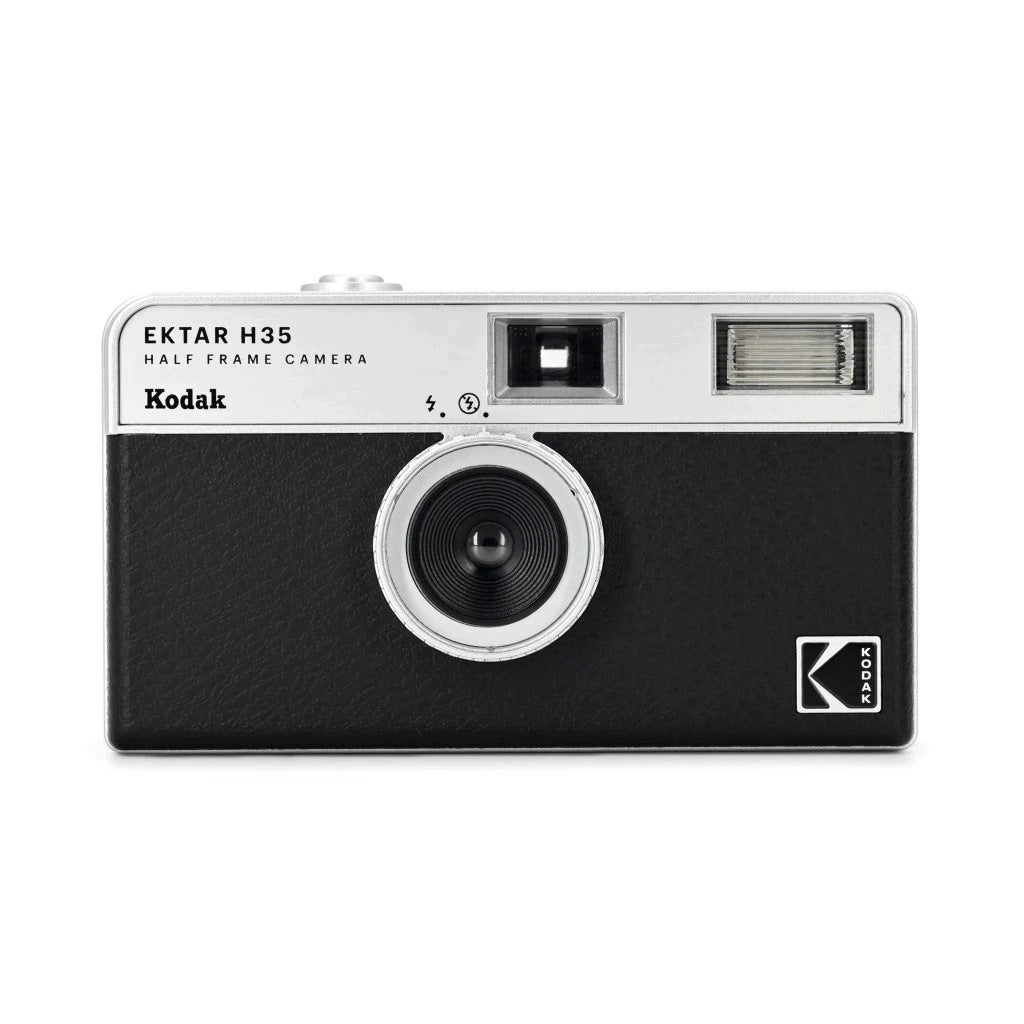 Kodak EKTAR H35 Half Frame Film Camera Start Set Black Brand Kodak