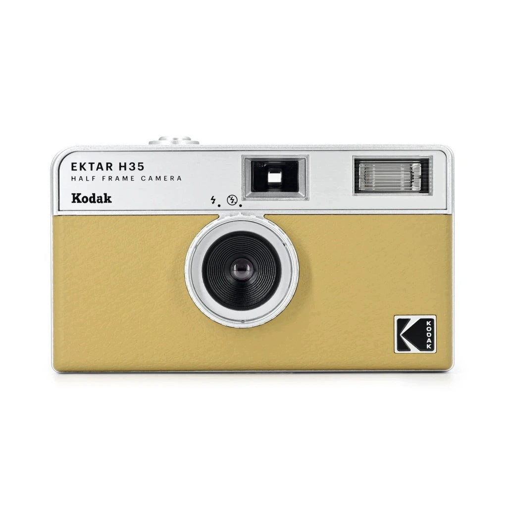 Kodak EKTAR H35 Half Frame Film Camera Start Set Sand Brand Kodak