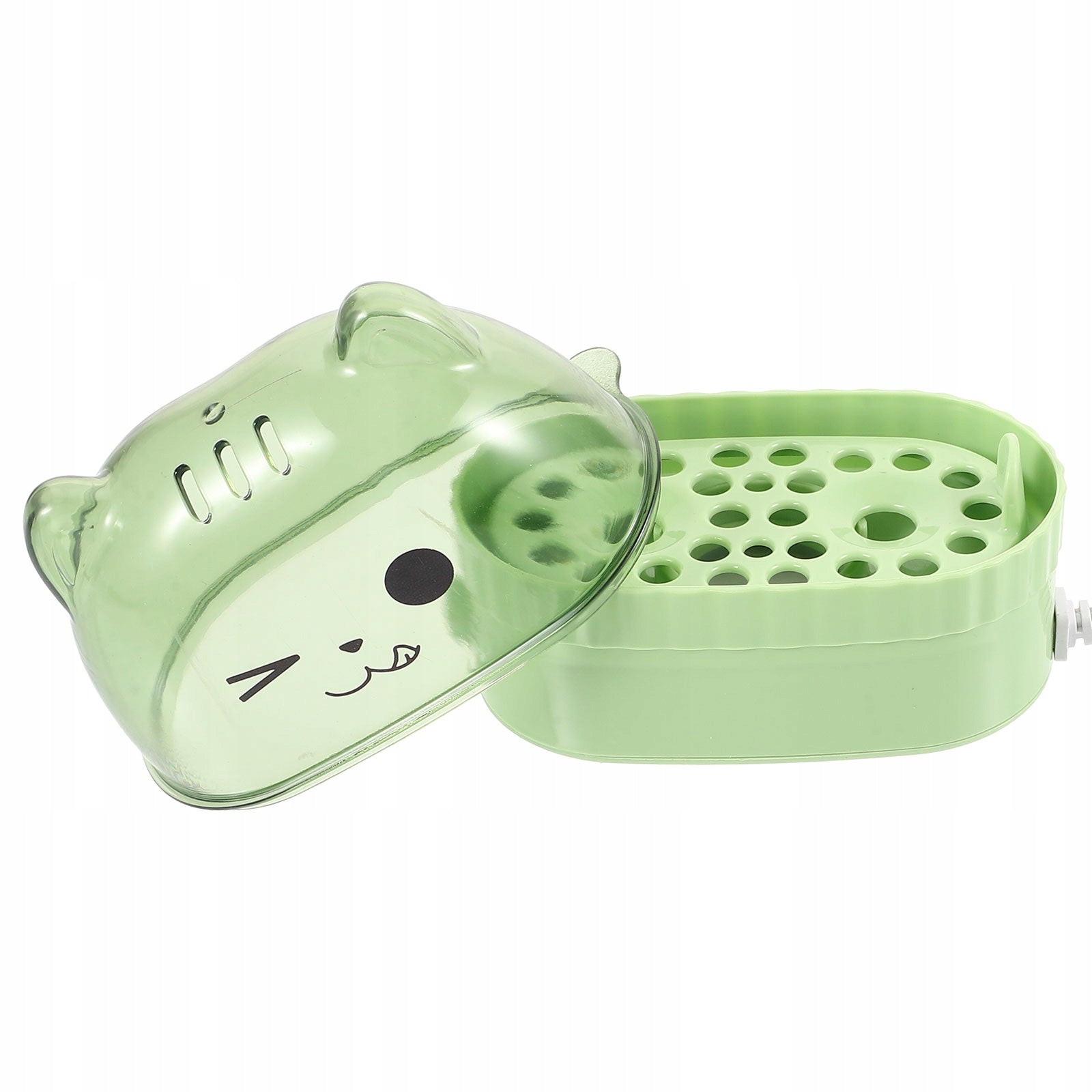 Kompaktowy Parownik Do Jajek Z Funkcją Automatycznego Wyłączania Dominant color green