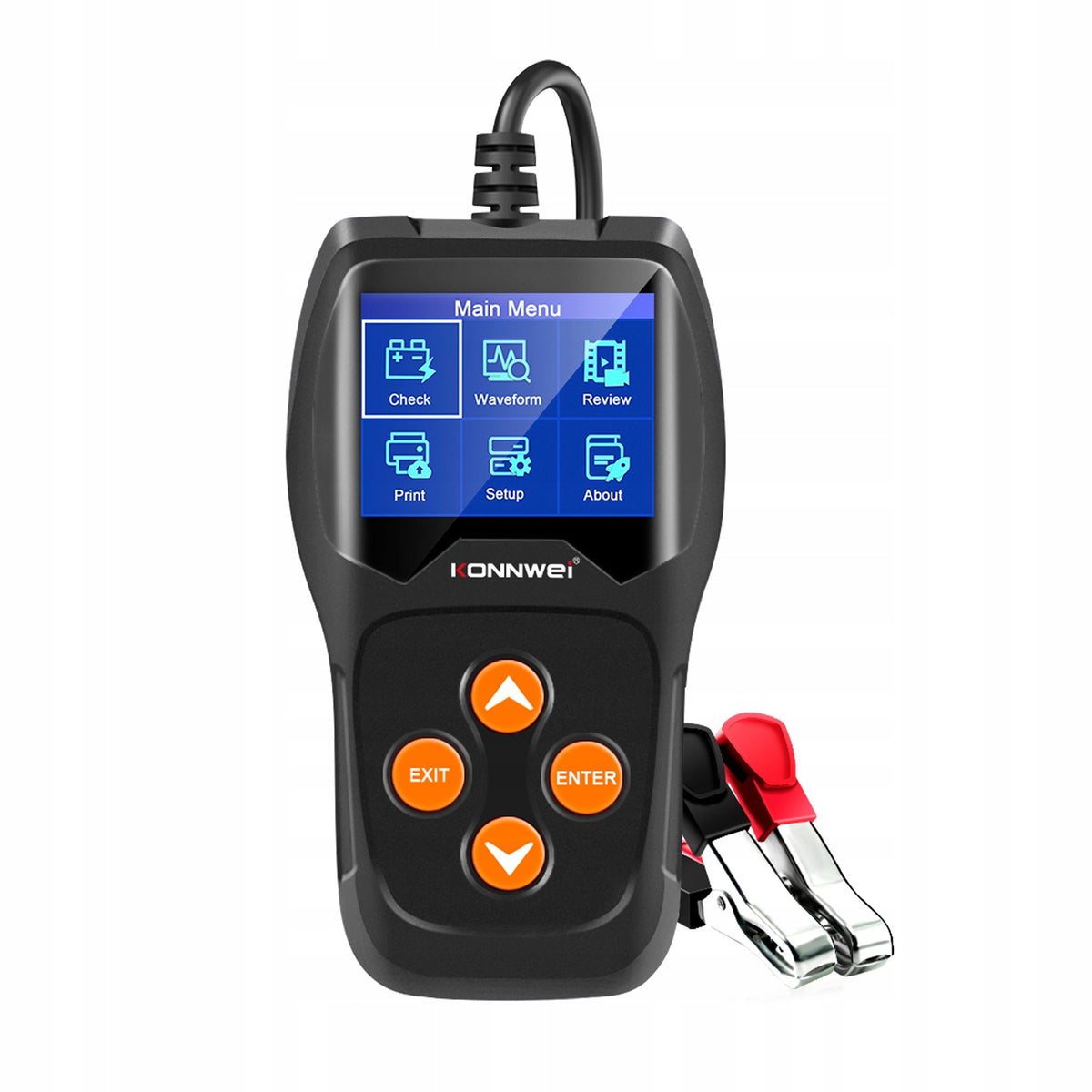 Konnwei KW600 Battery Tester 12V Car Battery Diagnostics