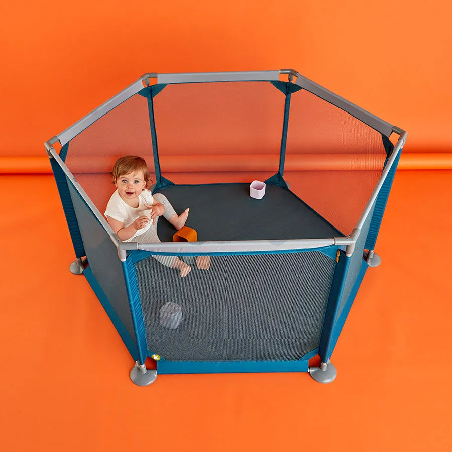 Koo-di Spring Water Folding Playpen for Kids - Compact, Travel Brand Koo-di