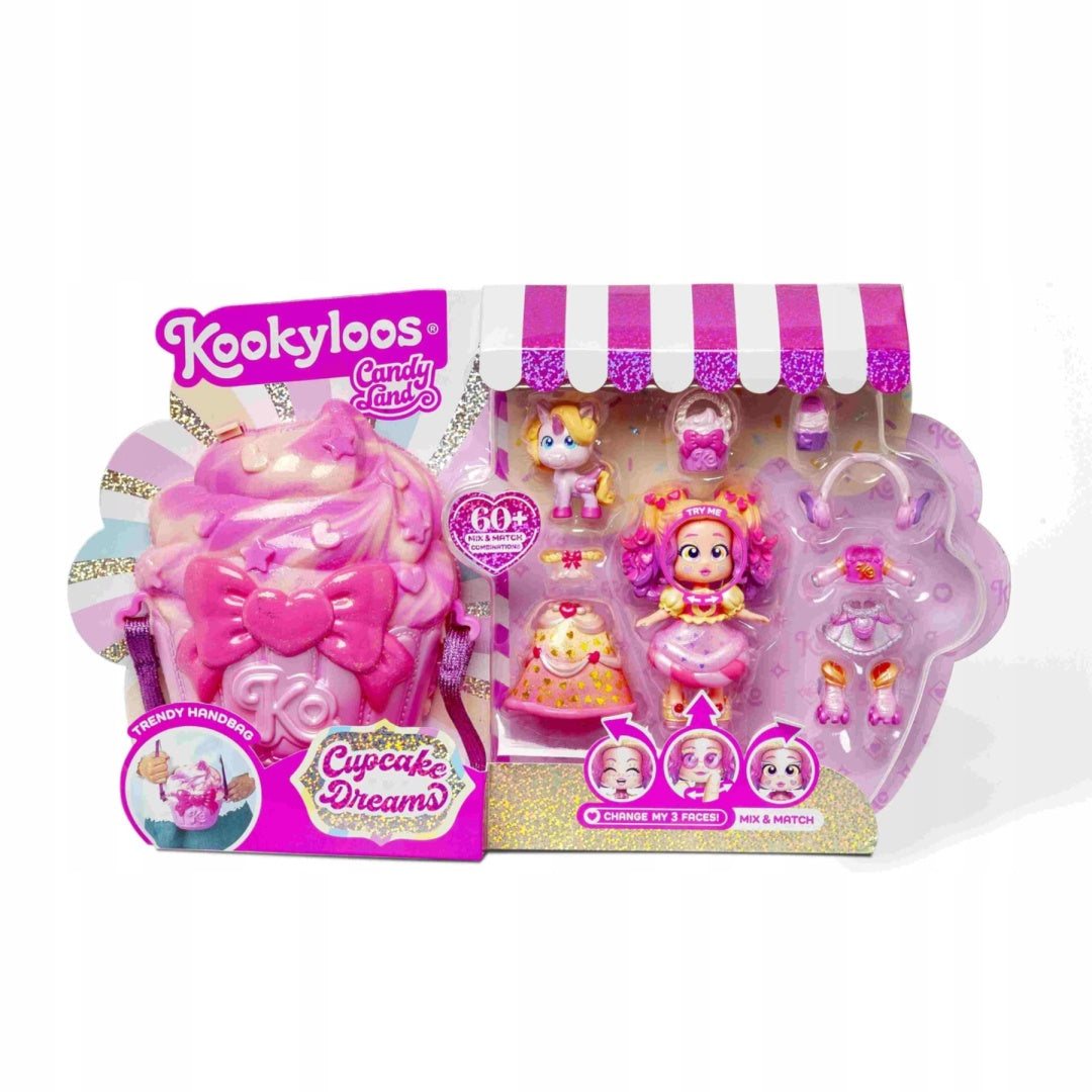 Kookyloos Set Deluxe Set Bag Cupcake Dreams