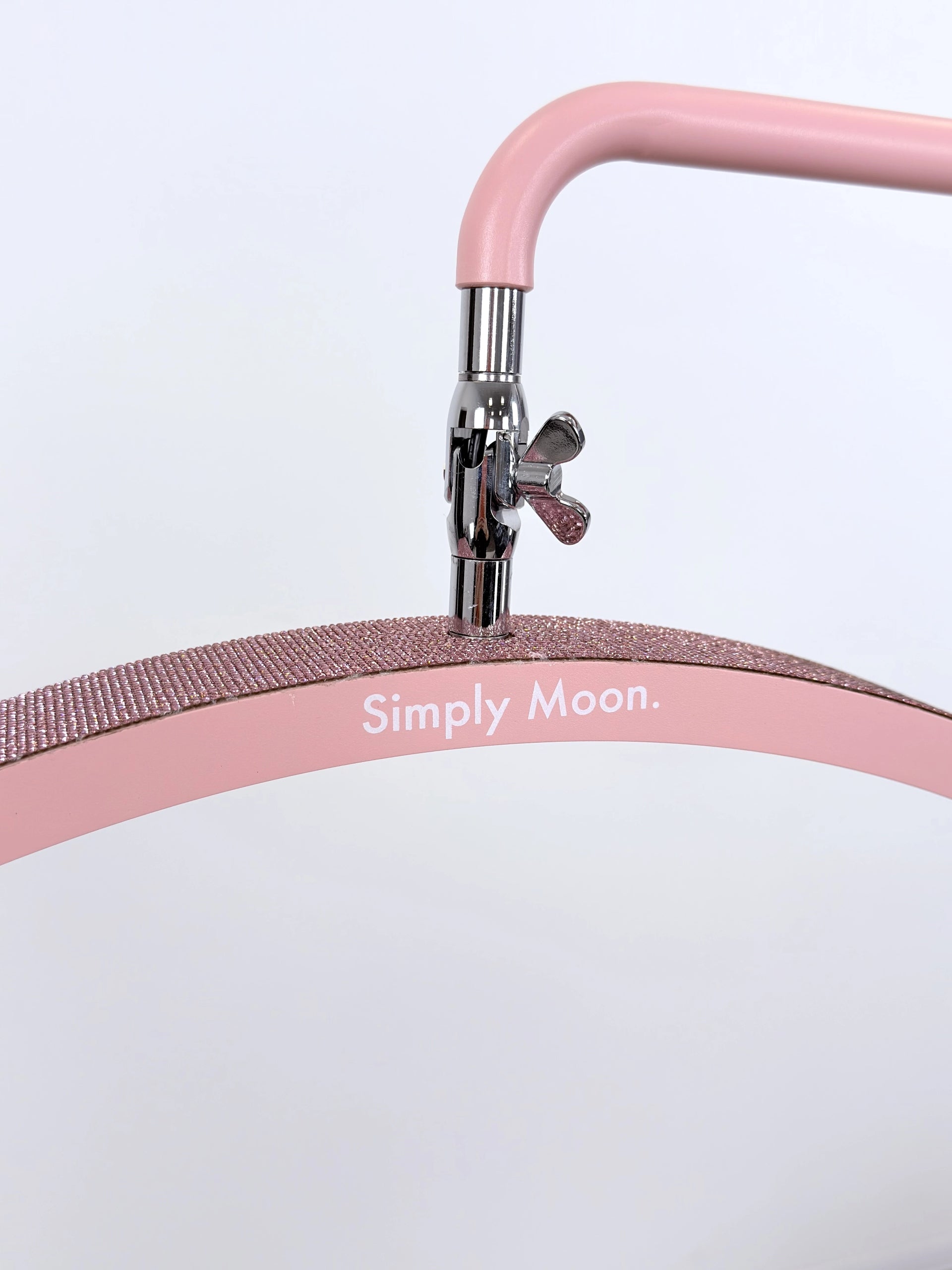 Kosmetická LED lampa s dotykovým ovládáním Simply Moon Růžová s kamínky Brand no brand