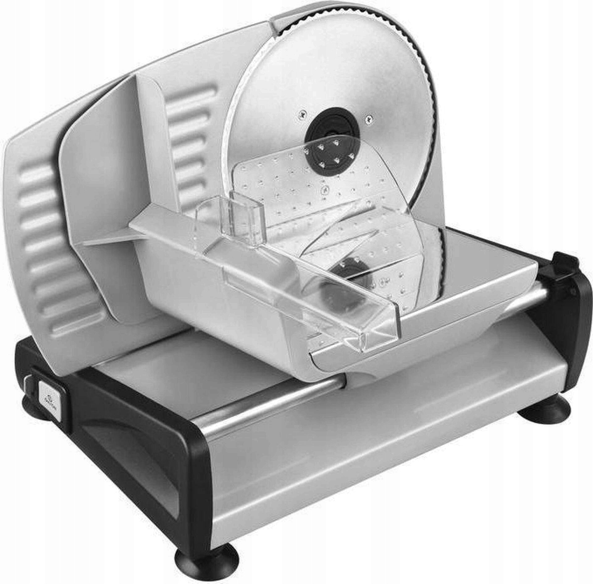 Kráječ KALORIK AS 1003 SR kovový, 150 W, 2 nože 19 cm, stříbrný
